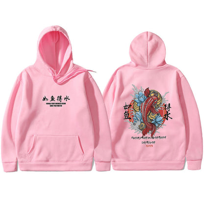 Vita-Rossa™ Hoodie Ukiyoe Streetwear