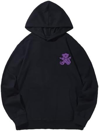 Vita-Rossa™  Floral Drawstring Pocket Sweatshirt