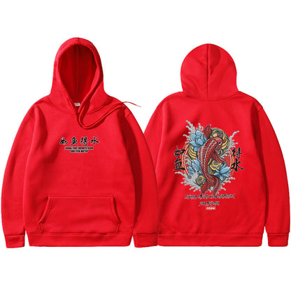 Vita-Rossa™ Hoodie Ukiyoe Streetwear