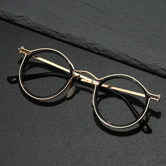 Vita-Rossa™ Vintage Round Frame Glasses