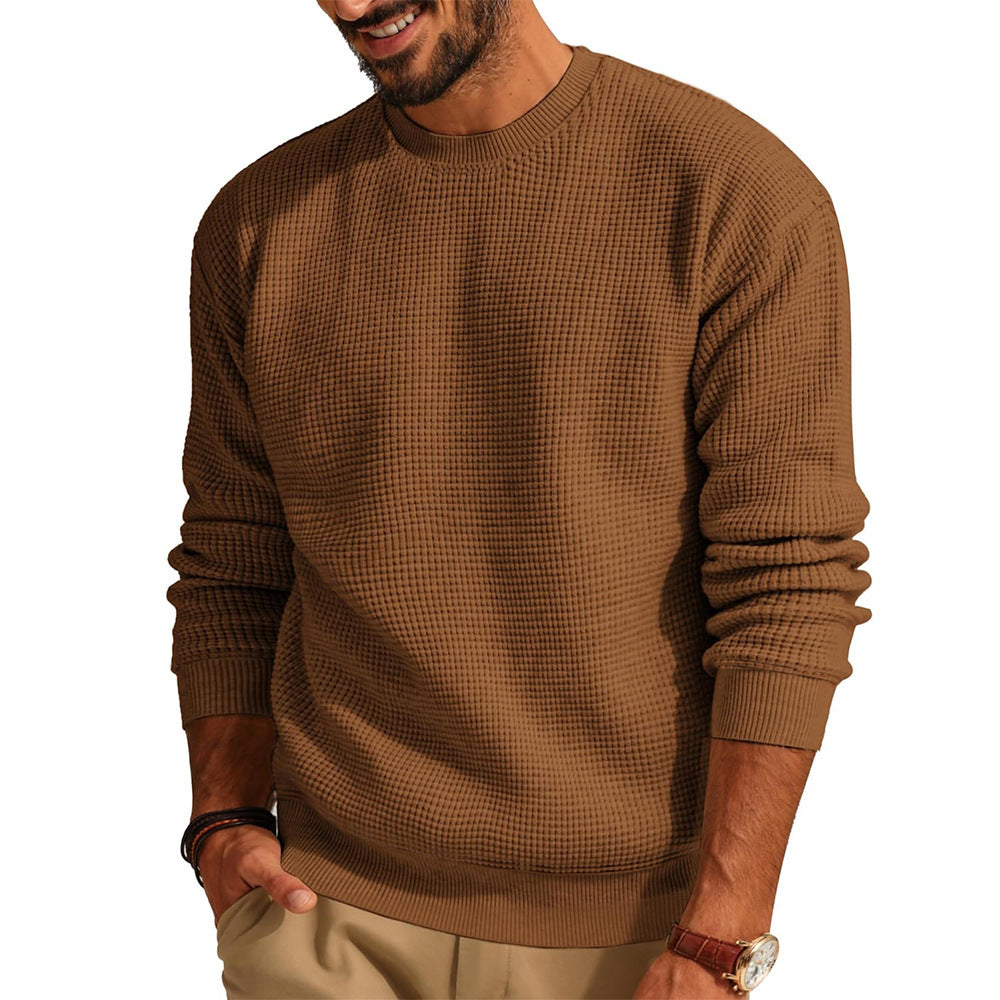 Vita-Rossa™ Men's Solid Color Waffle Casual