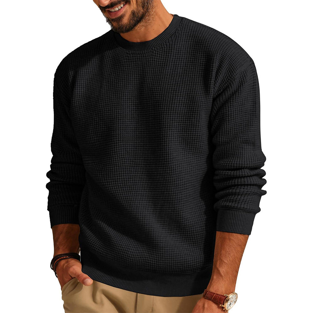 Vita-Rossa™ Men's Solid Color Waffle Casual