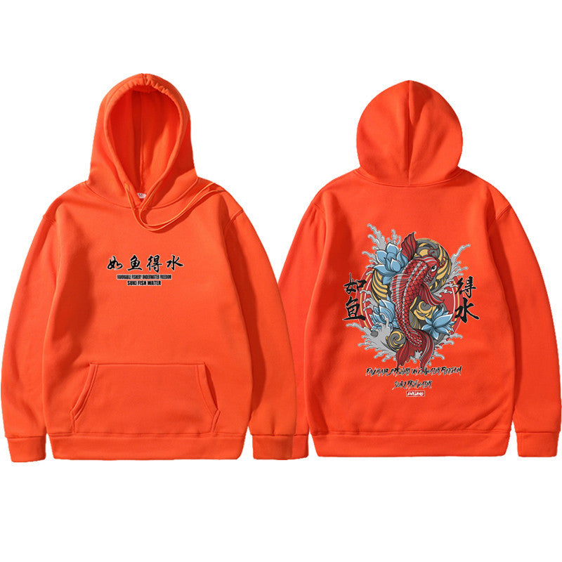 Vita-Rossa™ Hoodie Ukiyoe Streetwear