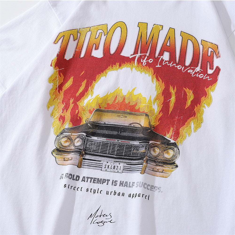 Vita-Rossa™ Flame Car T-Shirt