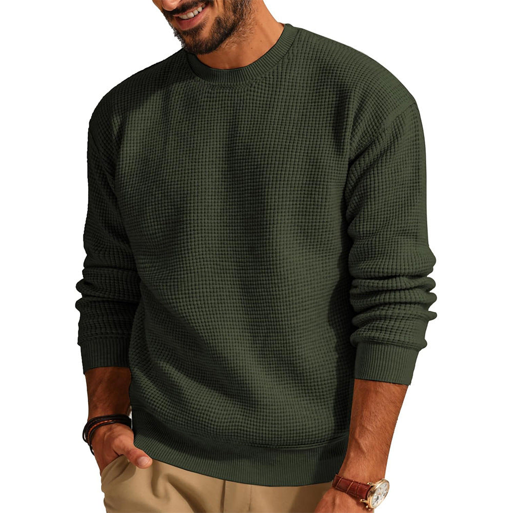 Vita-Rossa™ Men's Solid Color Waffle Casual