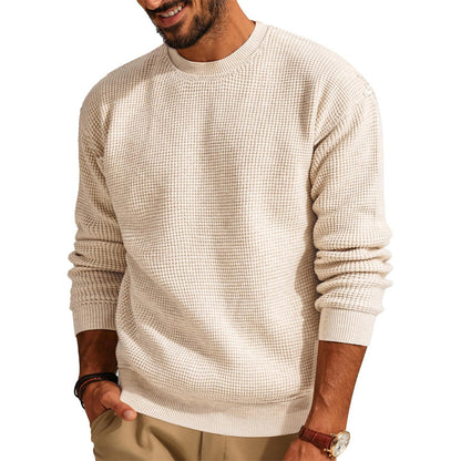 Vita-Rossa™ Men's Solid Color Waffle Casual