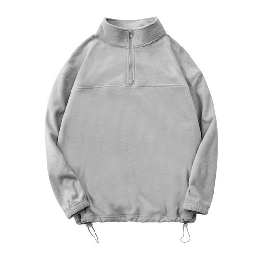 Vita-Rossa™ Loose Half Zipper Sweater