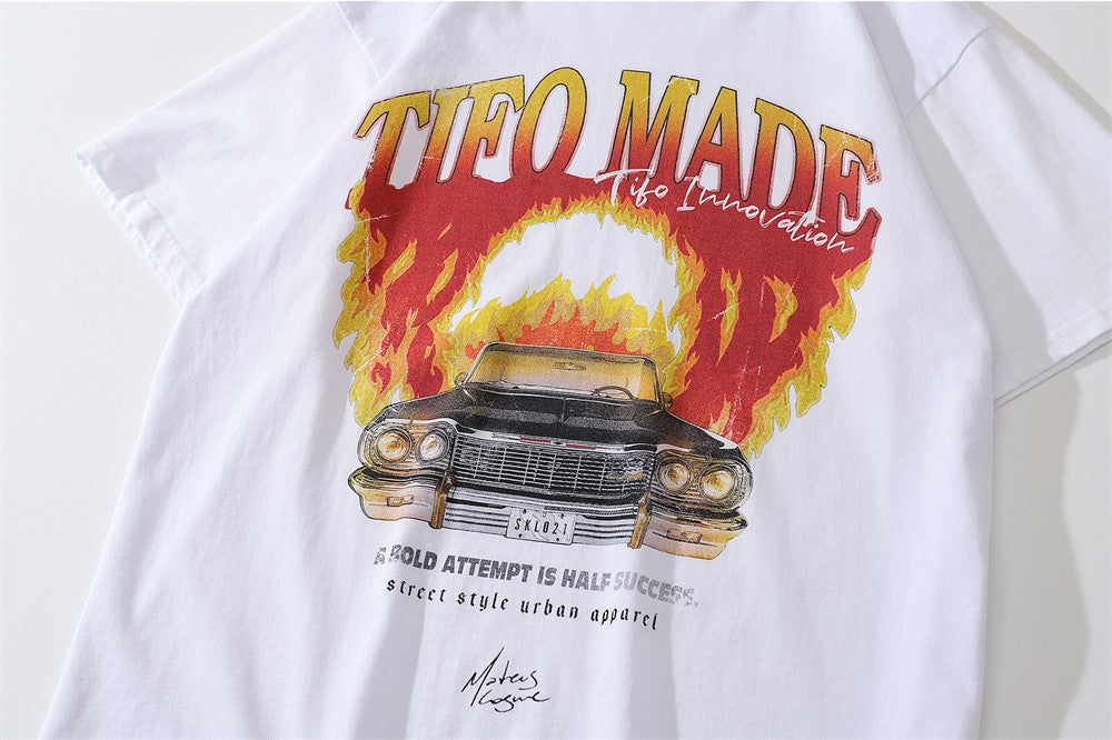 Vita-Rossa™ Flame Car T-Shirt